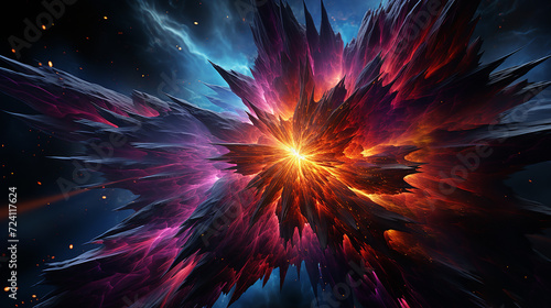 Dying Star's Fiery Demise Erupts