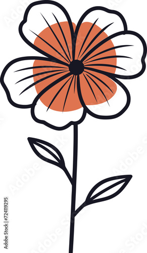 Vectorized Floral EuphoriaIllustrated Blossom Bounty
