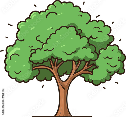 Dreamy Tree Vector CompositionsExpressive Tree Vector Designs
