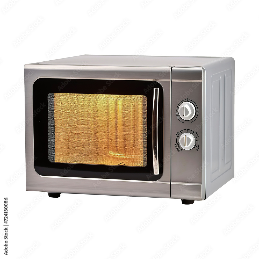 Microwave on transparent background Microwave on transparent background