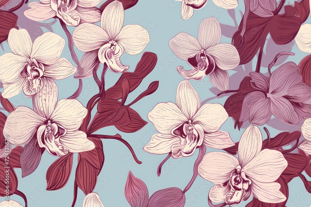 orchid smooth background with some light grey infrastructure symbols and connections technology background 