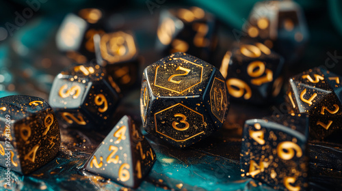 Gilded Dice Delight