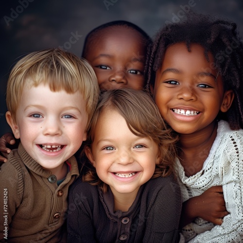 Different races group of yo...