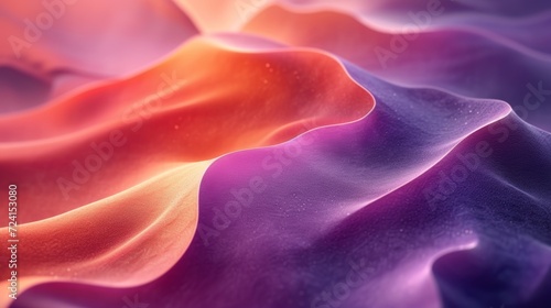 Abstract Background with Smooth Shapes Generative AI