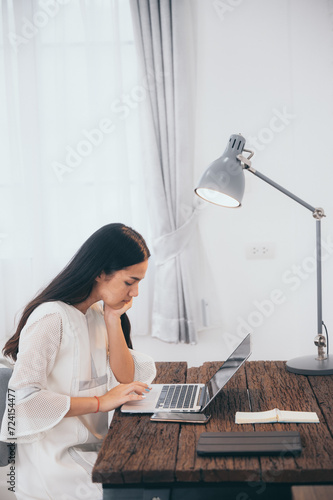 An Asian female student or ...