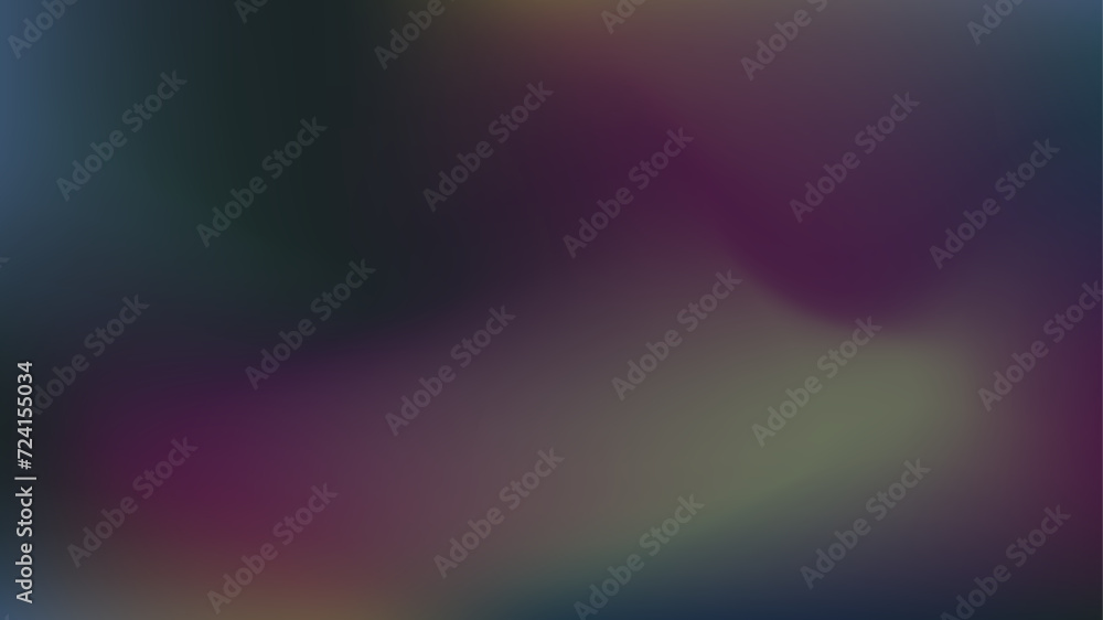 Colorful dark gradient mesh abstract background. Blurred-colored abstract background. Business or advertising design. Bright dynamic mesh for poster, flyer, and banner. Vector illustration