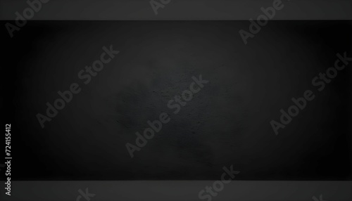Black stage set background 