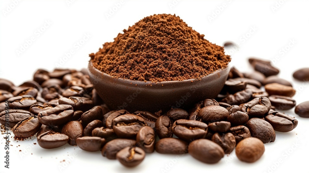 heap of ground coffee and beans as a background closeup, coffee background, coffee and beans as a background, coffee powder background, coffee banner, coffee ads, coffee powder, coffee, brown, bean heap of ground coffee and beans as a background closeup, coffee background, coffee and beans as a background, coffee powder background, coffee banner, coffee ads, coffee powder, coffee, brown, bean