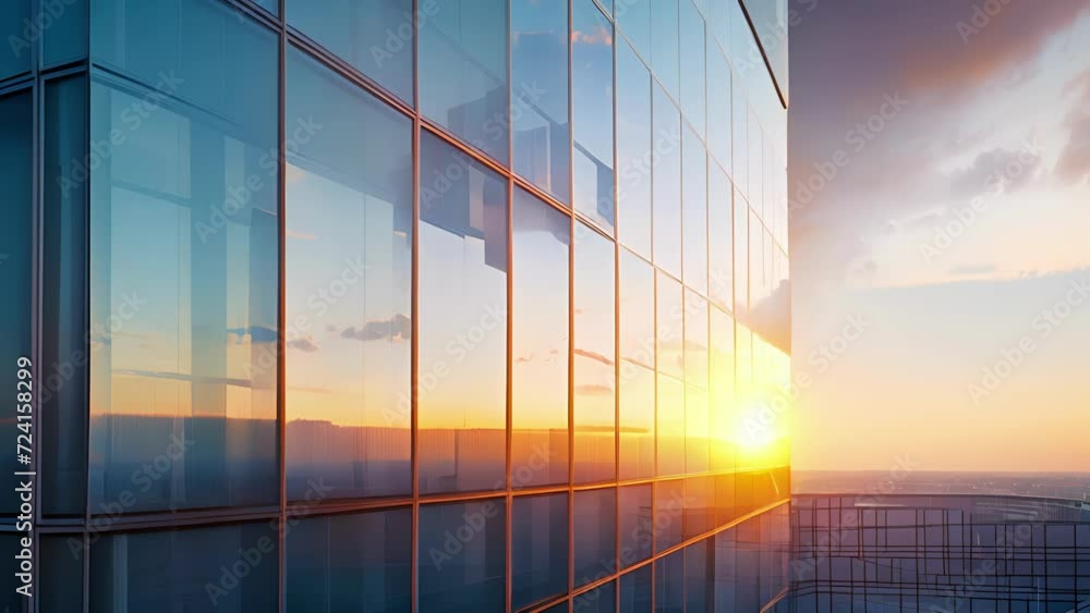 The reflective gl surfaces of the building catch the last rays of sunlight creating a stunning visual effect that adds depth and dimension to the office design. The reflective gl surfaces of the building catch the last rays of sunlight creating a stunning visual effect that adds depth and dimension to the office design.