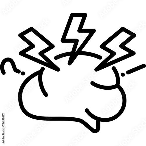 Mental Stress Icon
