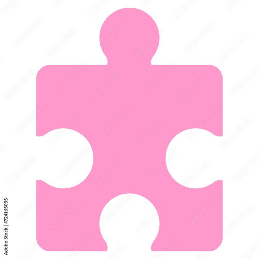 Puzzle piece jigsaw vector icon Puzzle piece jigsaw vector icon