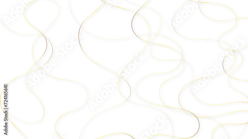 Random line pattern background. Decorative pattern with tangled curved lines. Random chaotic lines abstract geometric pattern vector background.