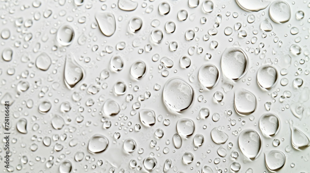 Many water drops on a white background top view, water drop background, water drop banner, water drops, water drop closeup, water as a background, water banner, background Many water drops on a white background top view, water drop background, water drop banner, water drops, water drop closeup, water as a background, water banner, background