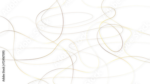  Random chaotic lines abstract geometric pattern vector background.