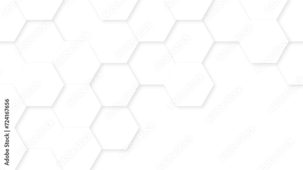 Abstract White Hexagonal Background. Luxury White Pattern. Vector Illustration. Abstract White Hexagonal Background. Luxury White Pattern. Vector Illustration.