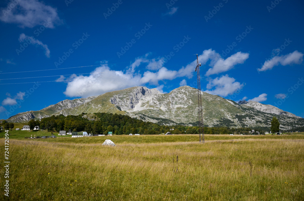 Fototapeta premium Durmitor mountains in National Park in Montenegro.
