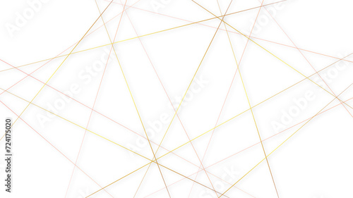 Random geometric line pattern on a transparent background. Random line low poly pattern. abstract seamless line vector. Random chaotic lines abstract geometric patterns of modern design.