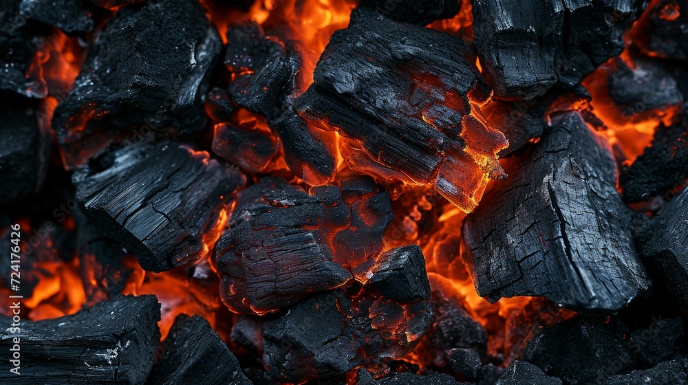Piece of smoldering coal as a background closeup, piece of coal as a background, coal background, coal banner, coal closeup, smoldering coal ads Piece of smoldering coal as a background closeup, piece of coal as a background, coal background, coal banner, coal closeup, smoldering coal ads