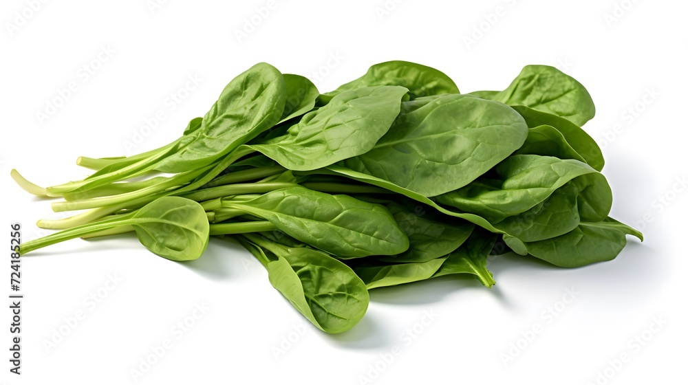 Spinach isolated on white with natural shadows
Spinach isolated on white with natural shadows