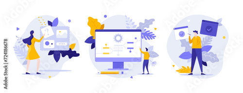 Set Of Business Characters Concepts