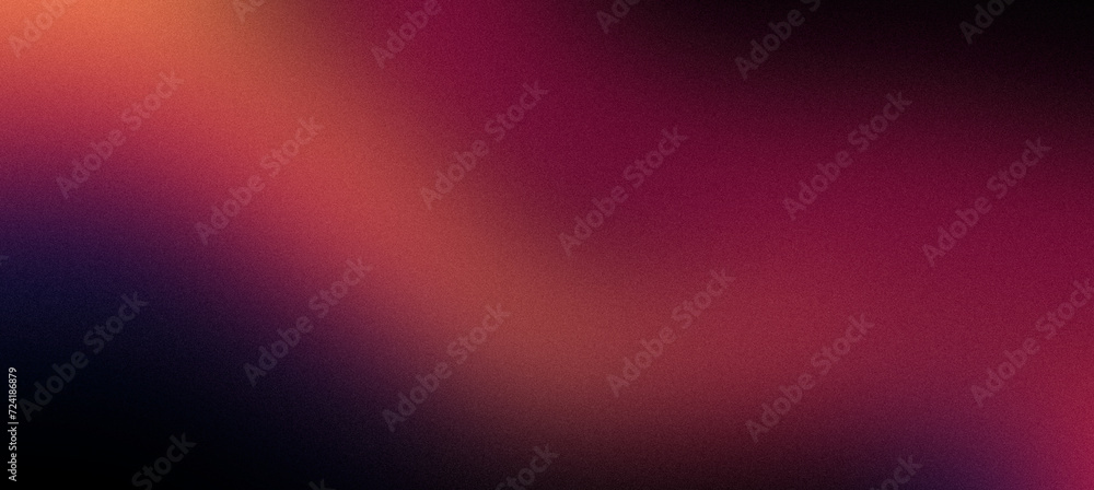Noisy gradient background in dark, purple and orange for design, covers, advertising, templates, banners and posters Noisy gradient background in dark, purple and orange for design, covers, advertising, templates, banners and posters