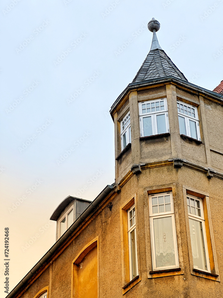 Historical house in old town Wismar, Germany Historical house in old town Wismar, Germany