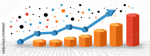 Ascending Success: A Dynamic Bar Chart Captures the Soaring Rise of Profits