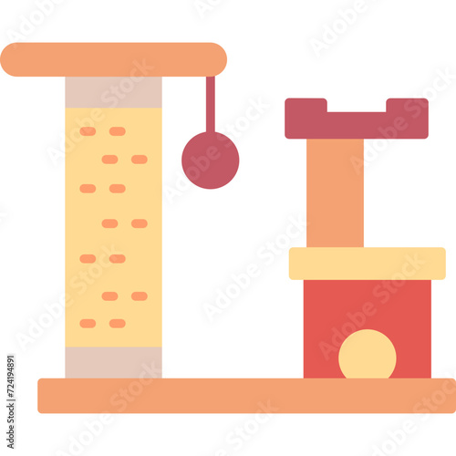 Cat Tower Icon