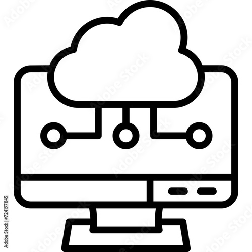Cloud Computing Icon