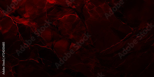 Wide surface of burgundy marble abstract stone texture with red veins dark-vine tone. For wallpaper, banner, background design