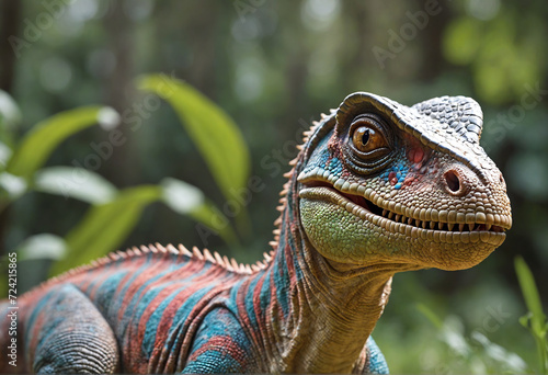 portrait of a dinosaur
