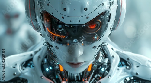 male robot who possesses the qualities of personality,