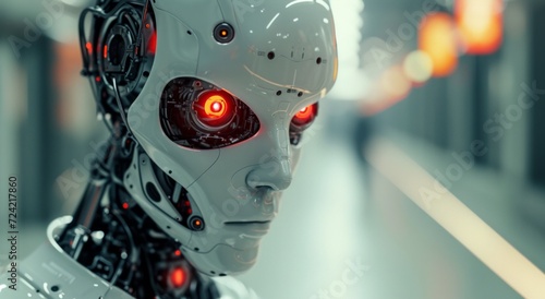 male robot who possesses the qualities of personality,