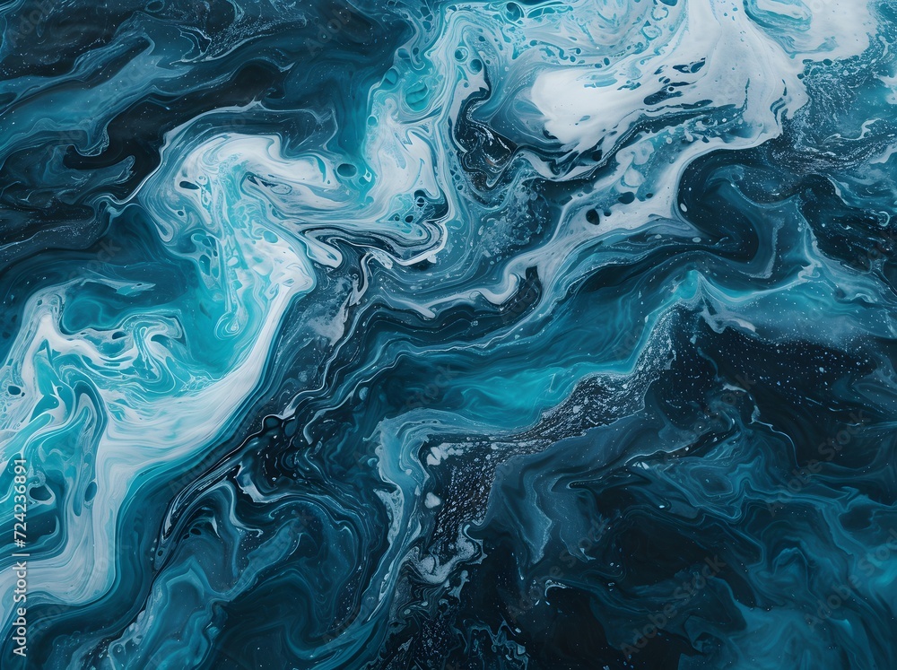 aerial image of ocean waves background