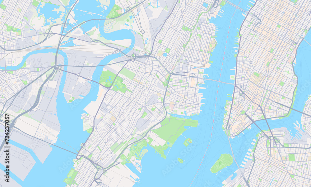 Jersey City New Jersey Map, Detailed Map of Jersey City New Jersey