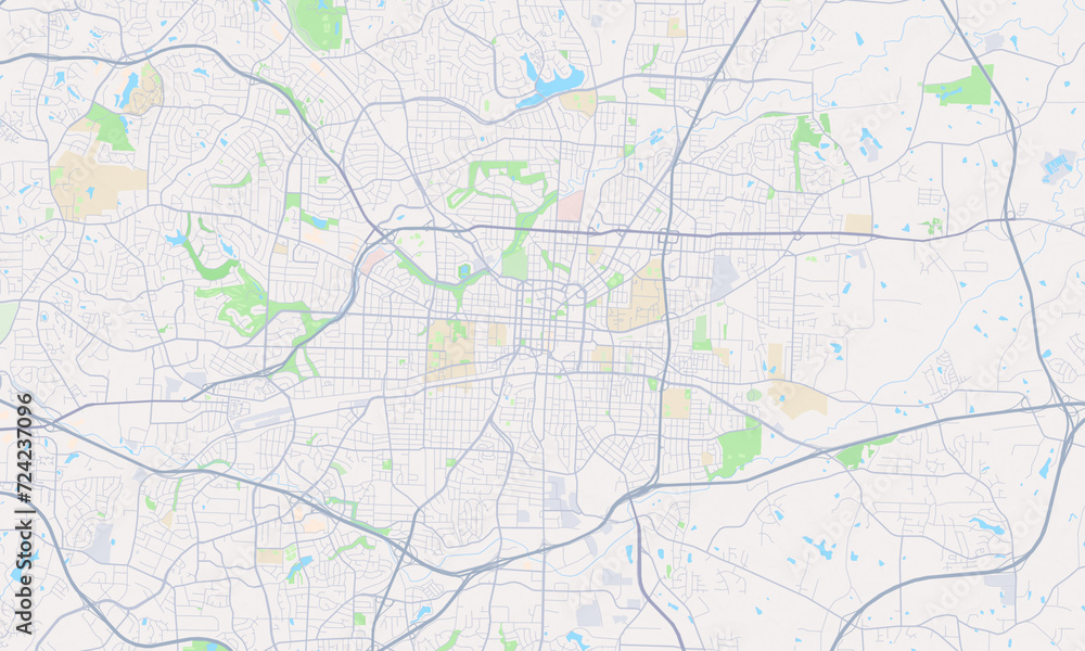 Greensboro North Carolina Map, Detailed Map of Greensboro North Carolina