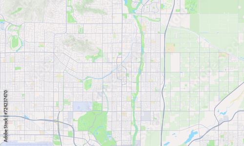 Scottsdale Arizona Map, Detailed Map of Scottsdale Arizona