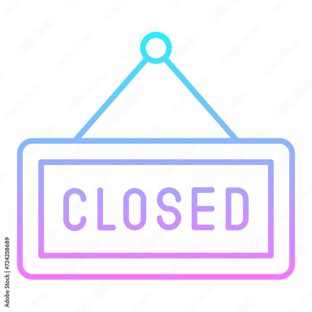 Closed Board Icon Closed Board Icon