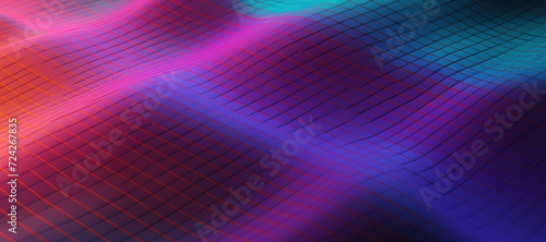 colorful wave pattern, gradation