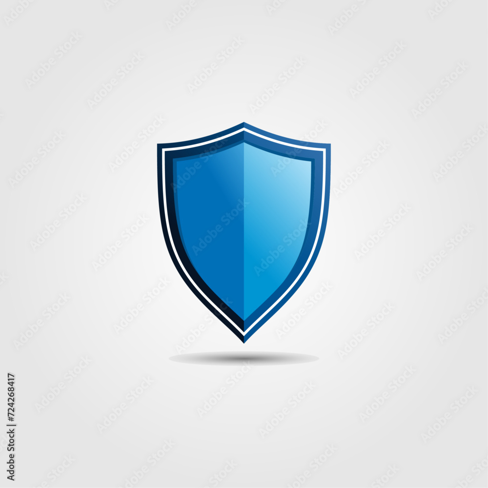 Logo Illustration of Insurance Company with Shield Concept. Logo Illustration of Insurance Company with Shield Concept.