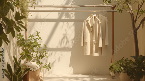 Eco-Friendly Clothing and Accessories , sustainable fashion - Generative Ai