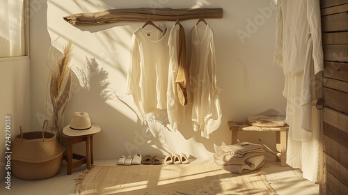 Eco-Friendly Clothing and Accessories , sustainable fashion - Generative Ai