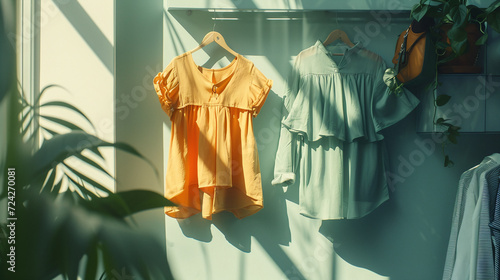 Eco-Friendly Clothing and Accessories , sustainable fashion - Generative Ai