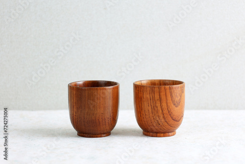 Two Wooden Cup