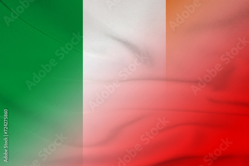 Photography Ireland and Tonga government flag international relations TON IRL