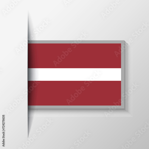 Free Download Vector Rectangular Latvia Flag Background - GFXLoad
