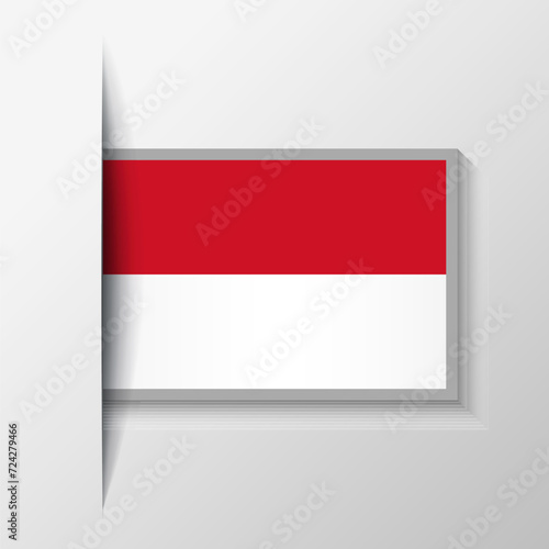 Free Download Vector Rectangular Monaco Flag Background - GFXLoad