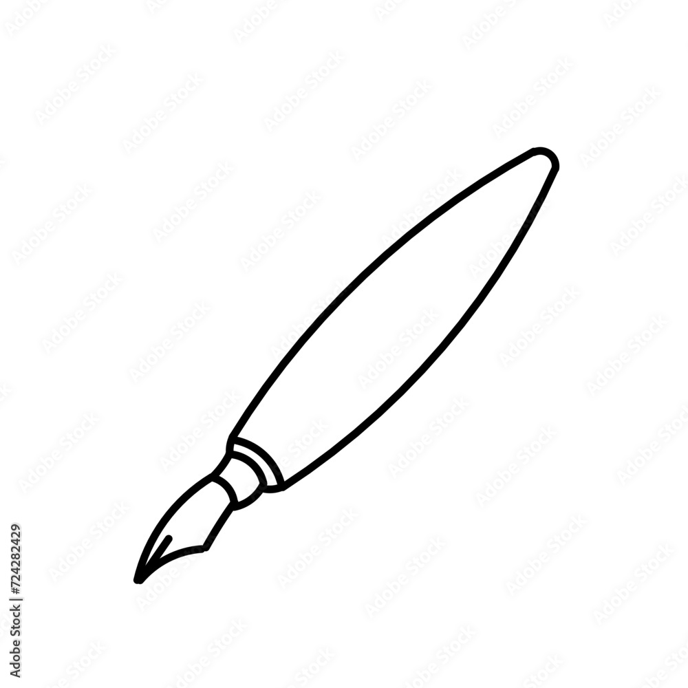 various vector images of pencils and pens various vector images of pencils and pens
