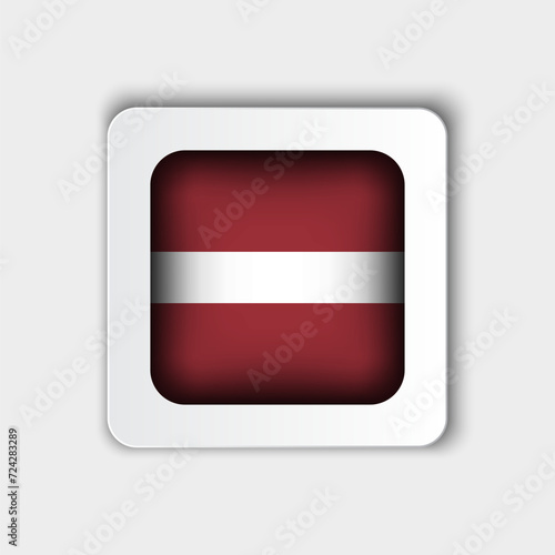 Latvia Flag Button Flat Design Free Download Latvia Flag Button Flat Design - GFXLoad