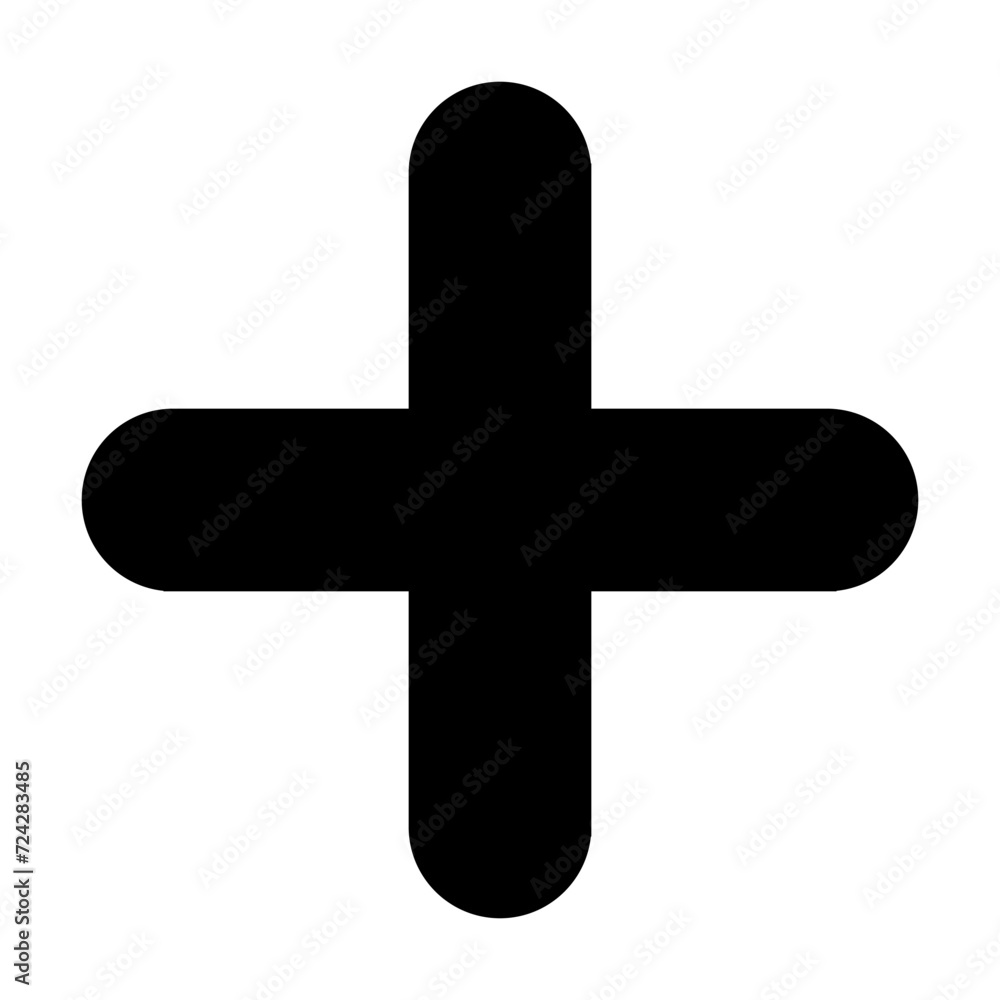 Plus Icon vector. Add plus icon Plus Icon vector. Add plus icon